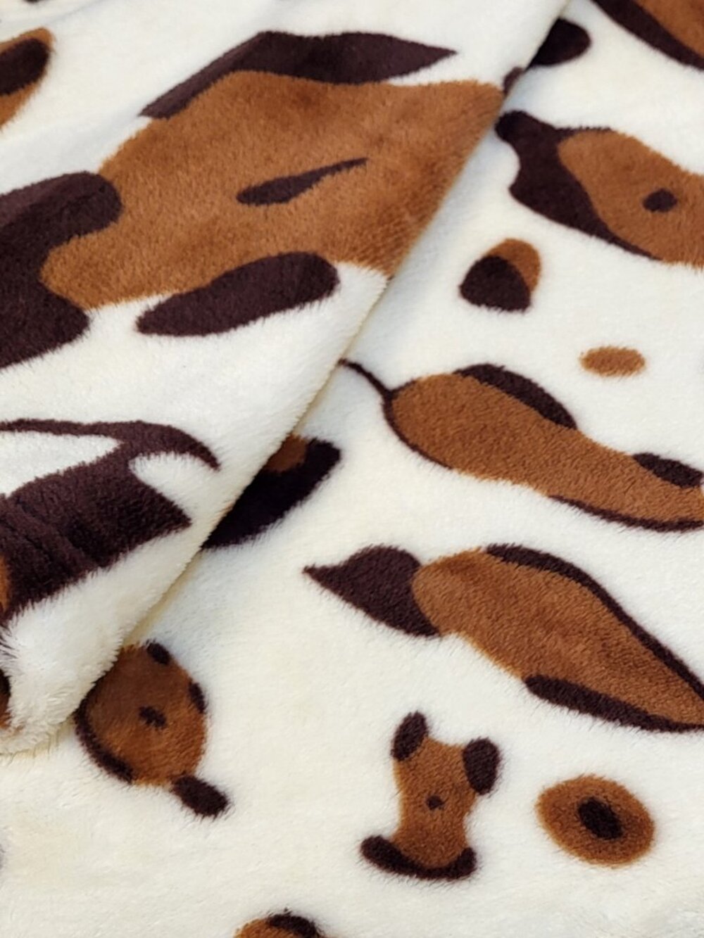 Vtg Leopard Throw Blanket Bedding Animal Print Super Plush Soft Polyester 59"x50 - Picture 4 of 7